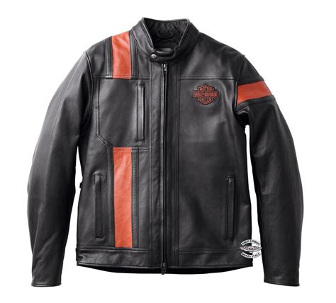 Giacca Pelle Da Uomo Hwy Waterproof Harley Davidson Taglia Xl