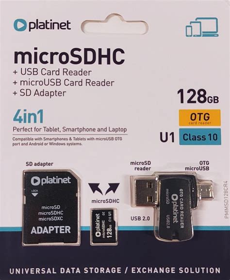 Karta Pami Ci Do Aparatu Platinet Karta Microsdhc Gb Class U