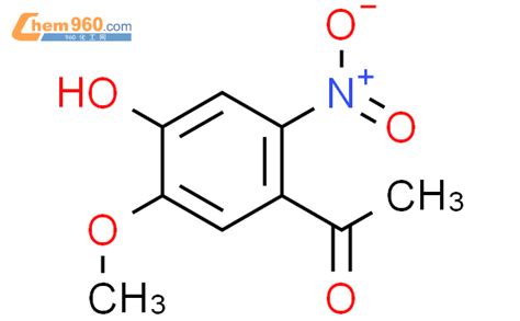 418759 58 71 4 羟基 5 甲氧基 2 硝基苯基乙酮化学式、结构式、分子式、mol 960化工网
