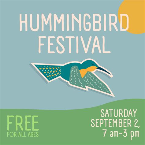 Calendar • Hummingbird Festival at the Wilderness Station at