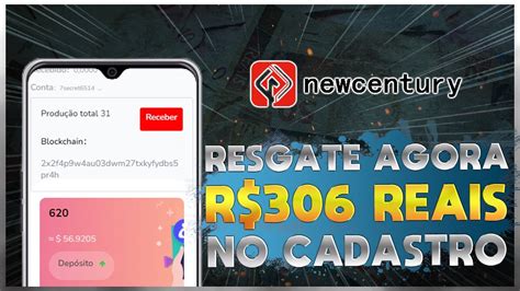 New Century Nova Mineradora De Trx Pagando R No Cadastro Youtube