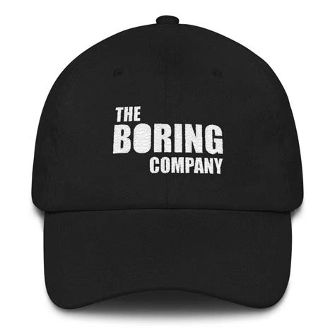 The Boring Company Hat Not A Flamethrower Embroidered Dad | Etsy