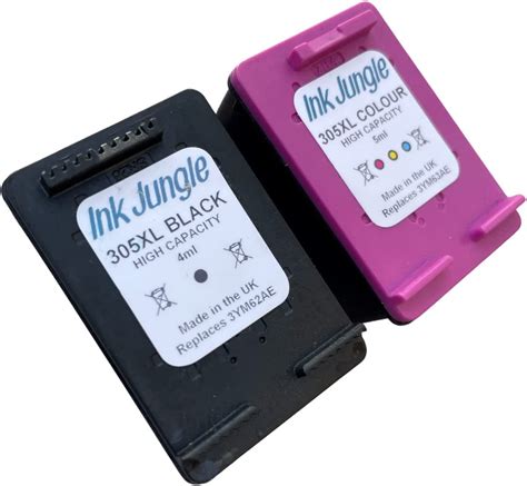 Ink Jungle Refilled Xl Black Colour Ink Cartridge For Hp Envy