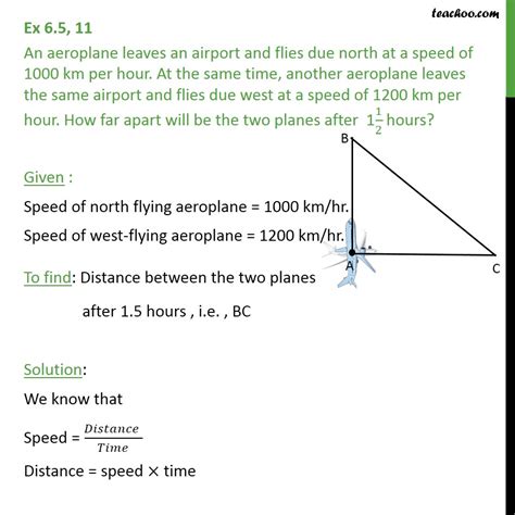 Question 11 An Aeroplane Leaves An Airport And Flies North