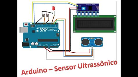 Como Usar O Sensor Ultrass Nico No Arduino Youtube