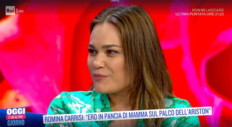 Romina Carrisi A Oggi Un Altro Giorno Il Retroscena Su Al Bano A