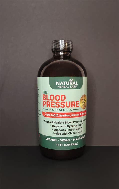 The Blood Pressure Formula – Natural Herbal Labs