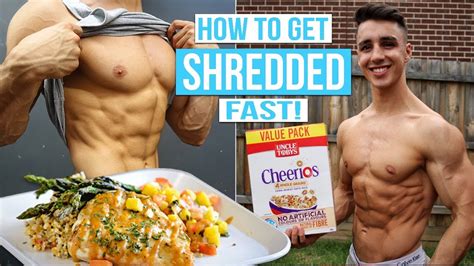 How To Get Shredded Full Day Of Eating For Fat Loss Fraser Wilson