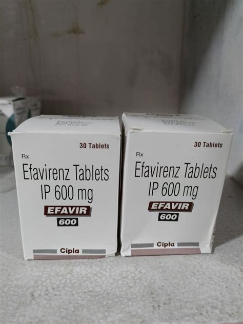 Efavir Efavirenz 600 Mg Tablet Cipla Ltd Treatment Hiv Care Medicine