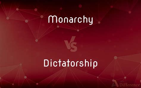 Monarchy vs. Dictatorship — What’s the Difference?