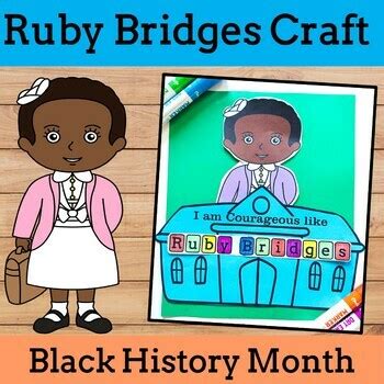 Ruby Bridges Craft School Craft Black History Month Women S Month