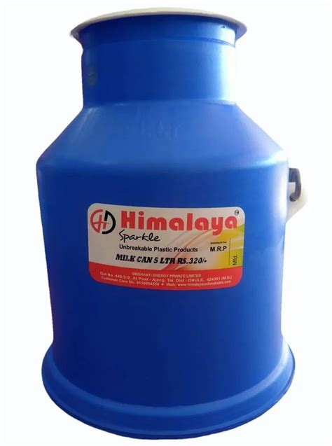 Himalaya L Plastic Milk Can At Rs Plastic Milk Can In