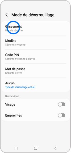 Comment Créer Un Mode De Déverrouillage De Mon Smartphone Galaxy Samsung Belgique