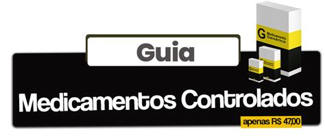 Guia de medicamento controlados Resumo da Saúde