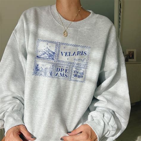 Velaris Acotar Sweatshirt To The Star Who Listen Court Of Dreams