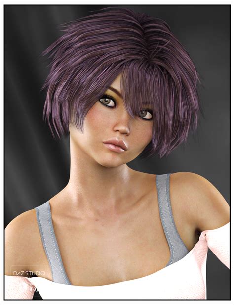 Anny Hair For Genesis 3 Female S Genesis 2 Female S And Victoria 4