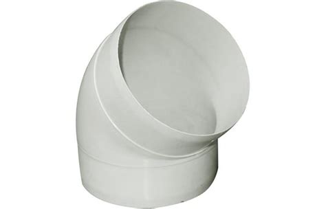 Manrose Mm Round Pipe Bend White Aqus Ducting Lmn From