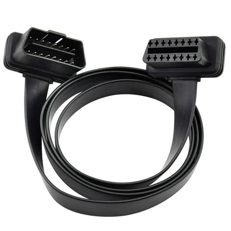 Ikkegol Ultra Flat Low Profile Right Left Angle Obd Ii Extension