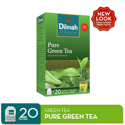 Jual Dilmah Pure Green Tea Teh Celup Shopee Indonesia