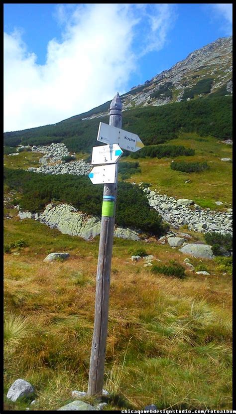 w Dolinie 5 stawów Tatry Góry na szlaku z Doliny Pięciu Stawów