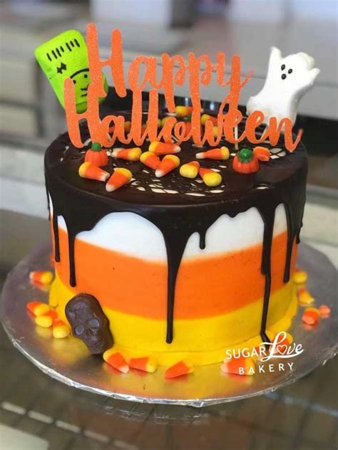 Candy Corn Cake Sugar Love Bakery