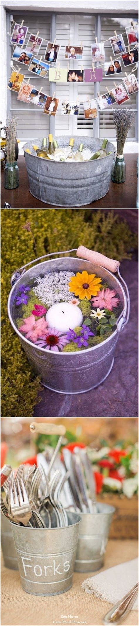 There Are Many Different Bowls With Flowers In Them