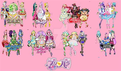 All Pripara Units By Sweetgirlsdx On Deviantart