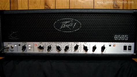 Peavey 6505 Metal Demonstration Youtube