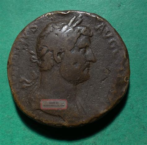 Tater Roman Imperial Ae Sestertius Coin Of Hadrian Felicitas