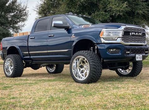 Ram Equipped With A Fabtech Radius Arm System And Dirt