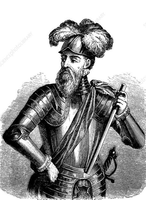 Francisco Pizarro Spanish Explorer Stock Image C Science