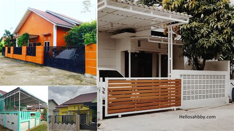 6 Kumpulan Model Pagar Minimalis Yang Elegan Dan Cocok Untuk Rumah Type