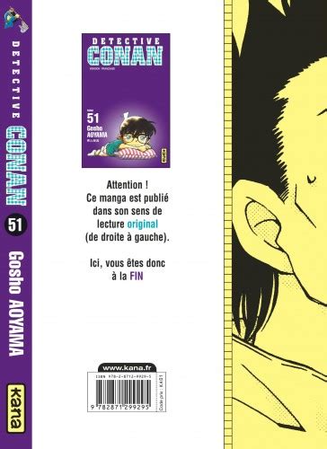 Détective Conan Tome 51 Livres Manga par Delphine Gesland Gosho