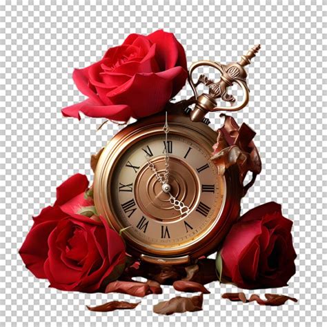 Premium Psd Red Rose Flower Isolated On Transparent Background