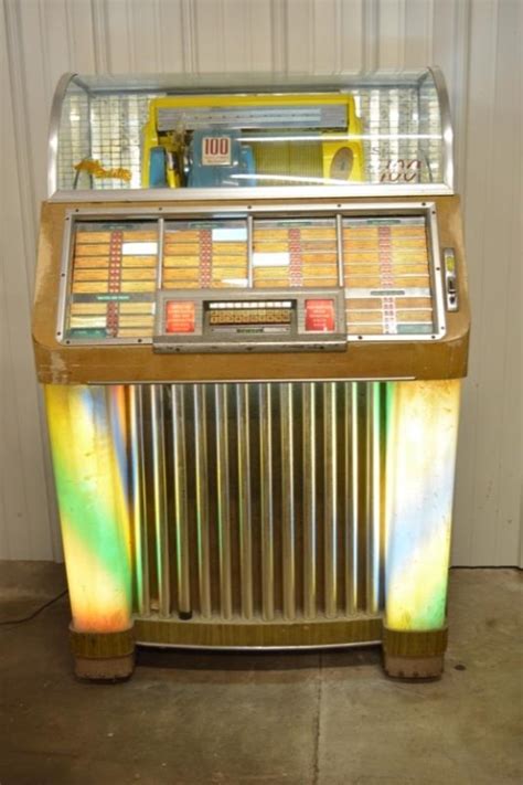 Sold At Auction Seeburg 100 Select O Matic Jukebox