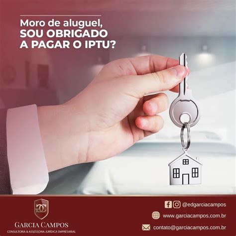 Inquilino É Obrigado A Pagar Iptu - Moro de aluguel, SOU OBRIGADO A PAGAR O IPTU? * RGC NEWS