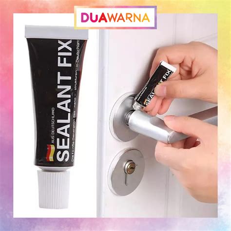 Jual Duawarna Sealent Fix Lem Besi Super Kuat Lem Anti Bor Cepat Kering