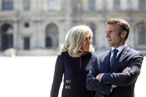 Photo Emmanuel Macron et sa femme Brigitte ont reçu le président