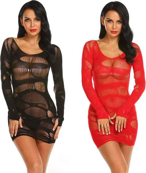 Pack Donna Babydoll Set Sexy Lingerie Pizzo Sleepwear Nightwear Set