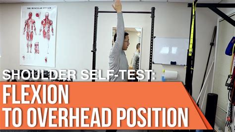 Shoulder Flexion Test You Can Do Yourself Shoulder Overhead Position