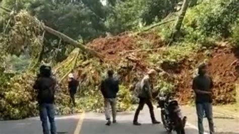 Gempa Cianjur Bikin Jalur Puncak Terputus Lalu Lintas Dialihkan Lewat