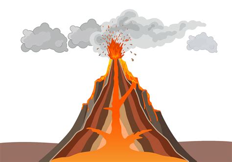 Volcano Cross Section Background Biorender Science Templates