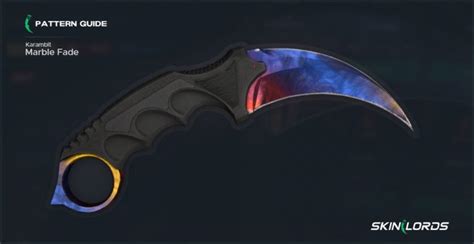 Karambit Marble Fade Fire And Ice Pattern Seeds In CS GO