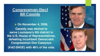 U.S. Senator Bill Cassidy (LA) Biography PowerPoint | TPT