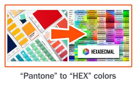 Pantone To Hex Color Converter