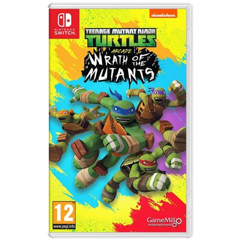 Teenage Mutant Ninja Turtles Arcade Wrath Of The Mutants Nintendo