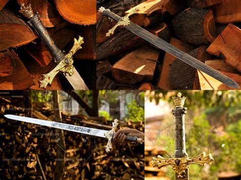 Handmade MEDIEVAL Era Historical Sword Medieval Art Hand - Etsy