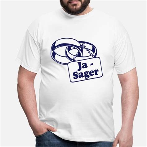 Ja Sager Männer T Shirt Spreadshirt