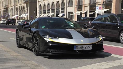 Ferrari Sf90 Stradale Assetto Fiorano Start Up Driving