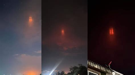 Qu Son Las Luces En El Cielo Que Aparecieron En Tabasco Como Pilares